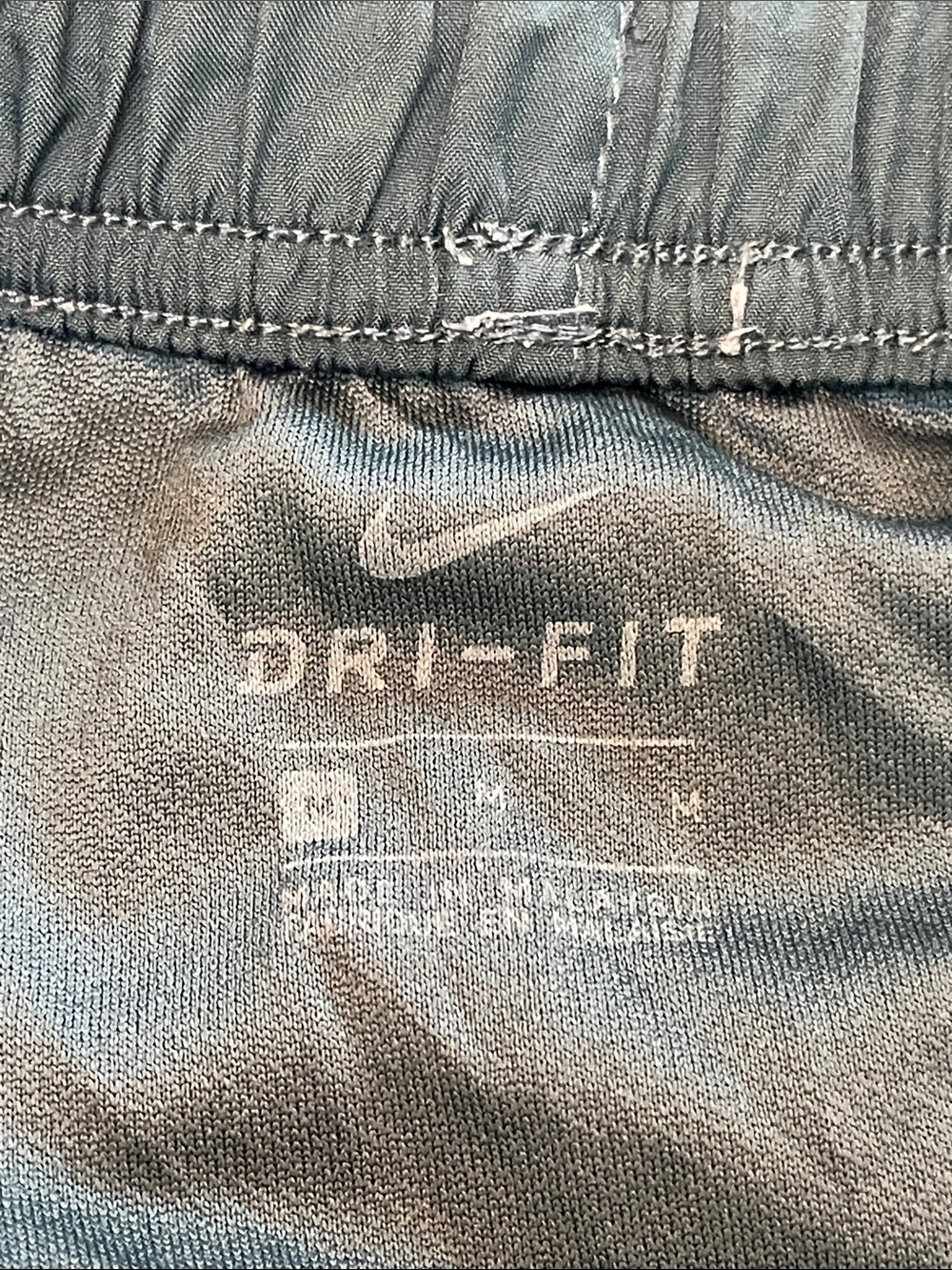 Nike Dri Fit Dark Green Running Shorts - Picture 4 of 6